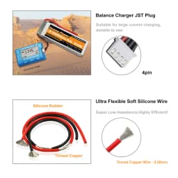 Youme 2S 3S 4S 6S RC Lipo Battery 7.4V 11.1V 14.8V 22.2V 3300mah 4500mah 5200mah 6200mah 6500mah T XT60 Hard Case RC Parts