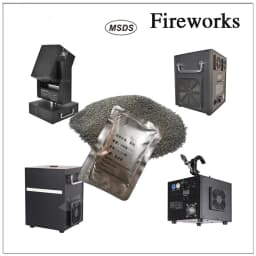 20 Bags Cold Spark Consumable Powder MSDS Certification Composite Ti Powder 100g/bag for Cold Fountain Sparkler Ti