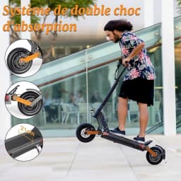 Joyor S5-Z Foldable Escooters 48V13Ah Battery Height Adjustable Adult Electric Scooter 10 * 3.0 Widen Tire E-Scooter