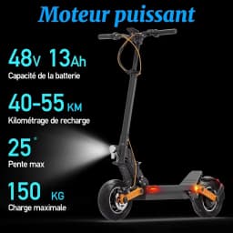 Joyor S5-Z Foldable Escooters 48V13Ah Battery Height Adjustable Adult Electric Scooter 10 * 3.0 Widen Tire E-Scooter
