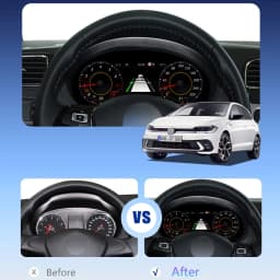 Wowuseful Digital Dashboard Cluster For VW T6 16-22 caravelle multivan transport Android Navigation Radio Player Paneel Cockpit