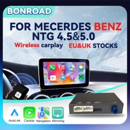 Wireless CarPlay Adapter Android Auto Module For Benz For C GLC W205 A CLA GLA B E GLE CLS NTG 4.5&NTG5.0 With Bluetooth