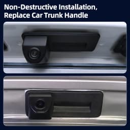 AHD720P Trunk Handle Camera For Skoda Octavia A5 A7 Roomster Fabia Yeti Superb 2011-2014 Reverse Backup Parking Camera
