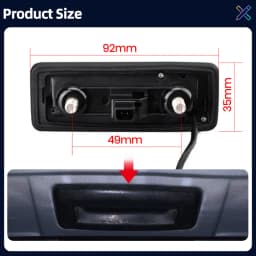 AHD720P Trunk Handle Camera For Skoda Octavia A5 A7 Roomster Fabia Yeti Superb 2011-2014 Reverse Backup Parking Camera