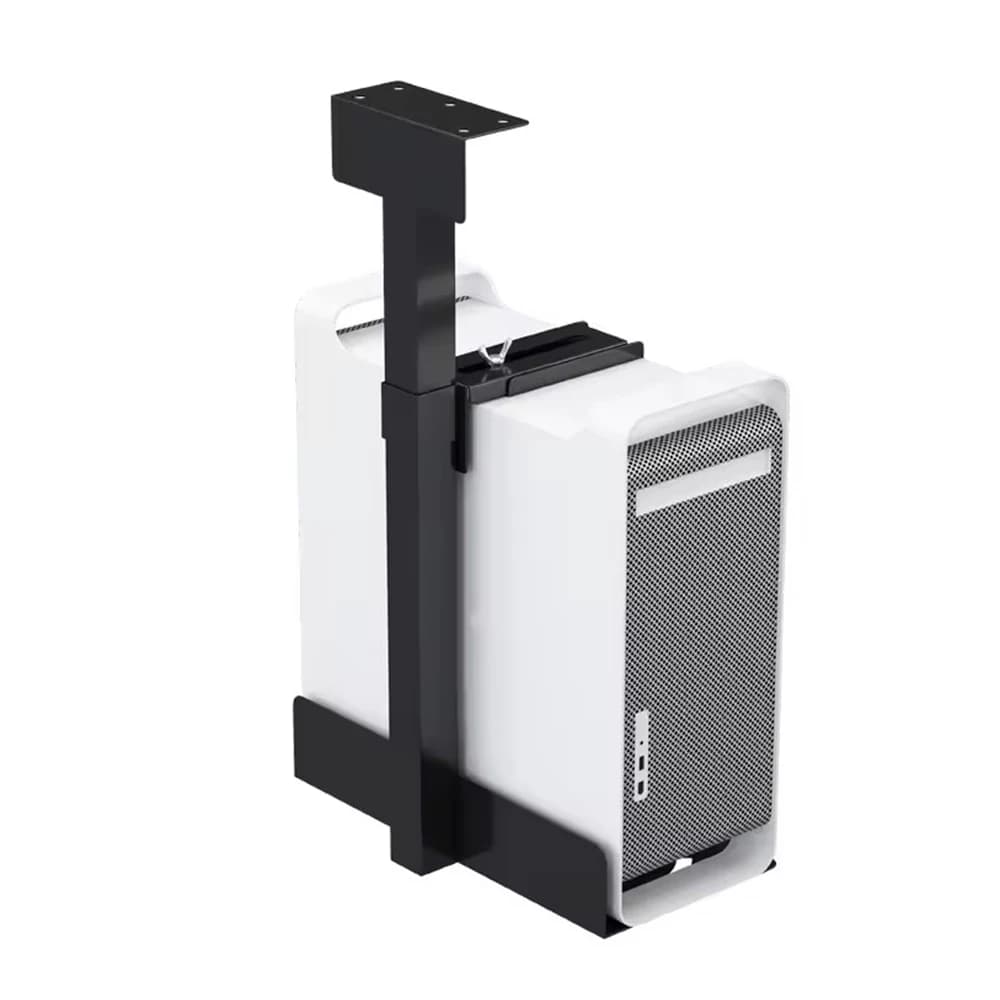 Universal Under Desk Wall Side CPU Stand PC Case Holder Adjustable Computer Mainframe Metal Hanger Host Lift Stand Bracket Rack