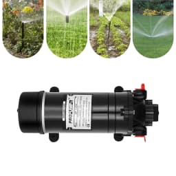 120W 160PSI Electric Water Transfer Pump 1.4 GPM Self-Priming Diaphragm Pump for Pressure Washer RV Agricultural Sprayer