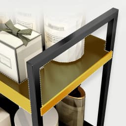 2 Tier Kitchen Counter Shelf Bathroom Countertop Organizer, Countertop Storage Shelf for Living Room Bedroom Dressing Table