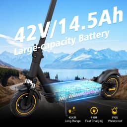 AOVOPRO V1MAX PRO/T1 Electric Scooter 45KM/25KM Max Range 10/8.5Inch Strong Motor Power 42V14.5AH/36V7.8AH Folding Electric Scooter for Adults