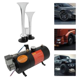 Air Compressor with Tank Air Tank Compressor Pump for Train Truck Air Train Horn Kit