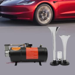 Air Compressor with Tank Air Tank Compressor Pump for Train Truck Air Train Horn Kit