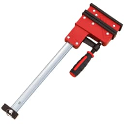 Heavy-duty Parallel F Clamps Bar Clamps 2pcs/set 400mm Length 95mm Throat Depth 700KG Clamp Force for Woodworking Metalworking