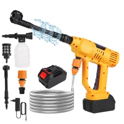 380W Electric High Pressure Washer rechargable Car Wash Gun Cordless Electric Water Gun Foam Machine for Makita 21V Battery