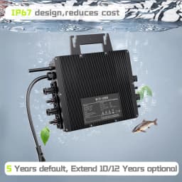 2000W Solar Panel Converter Household Grid On Connected Solar Microinverter System Max Use for 4pcs Each 400-700W Solar Panels