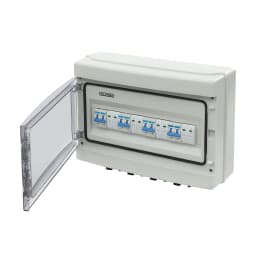 1000V Solar DC PV Combiner Box 4 in 4 Out Isolator Switch Box, 16*MC4 Terminals, IP65 Waterproof Overvoltage Protection 40A