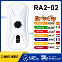 DIVEDEER Ultra-thin Window Cleaning Robot With Double Water Jet Intelligent Planning Large Suction Cleaning Machine