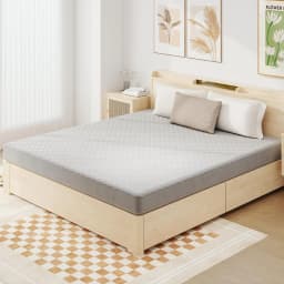 Mattress protector,super-soft mattress topper,breathable mattress cover with sponge padding and non-slip underside