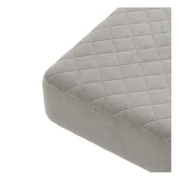 Mattress protector,super-soft mattress topper,breathable mattress cover with sponge padding and non-slip underside