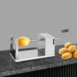 Manual Potato Tower Machine 3 Blades Spiral Potato Cutter, Ideal for Homemade Snacks and Meals