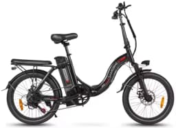 SAMEBIKE CY20 Folding Electric cycle 350W Motor 36V 12AH Removable Lithium Battery Adult driving Bike 20-inch is shooting City Ebike
