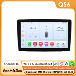 Hizpo Car Intelligent Systems For Alfa Romeo Mito 955 2008 -2016 GPS Wireless CarPlay Android Auto Radio Multimedia 8 Core DSP
