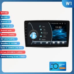 Hizpo Car Intelligent Systems For Alfa Romeo Mito 955 2008 -2016 GPS Wireless CarPlay Android Auto Radio Multimedia 8 Core DSP