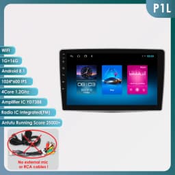 Hizpo Car Intelligent Systems For Alfa Romeo Mito 955 2008 -2016 GPS Wireless CarPlay Android Auto Radio Multimedia 8 Core DSP