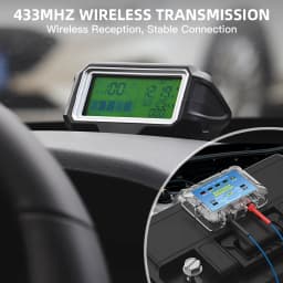 2026 QUICKLYNKS BM5-D Car Battery Tester 12V Battery Monitor Head-Up Display SOH SOC Charging Battery Analyzer Diagnostic Tool