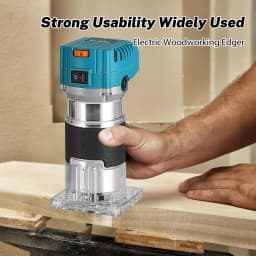 Brushless Electric Woodworking Trimmer 2000W Machine Wood Router Milling Engraving Slotting for Makita 18V Battery