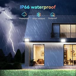 TUYA Smart Control Floodlight RGB Waterproof Light 100W Outdoor Light LED Flood Light For Garden Yard Decor WIFI Connect