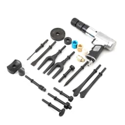 Ball Joint Disassembly Hammer Air Hammer Tool Set 16pcs Pneumatic Hammer Kit for Motor Vehicles and Workshop Cars