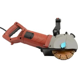 Wall Chaser Slotted Milling Machine 2700 W, Concrete Cutting Machine with 5 Saw Blades and Water Pump