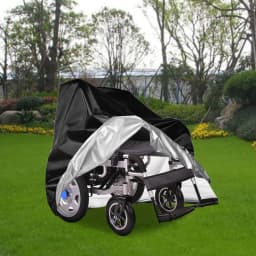 Heavy-Duty 210D Oxford Wheelchair Cover, Waterproof, Dustproof, UV-Proof, Windproof, Foldable, Lightweight, Easy to Maintain