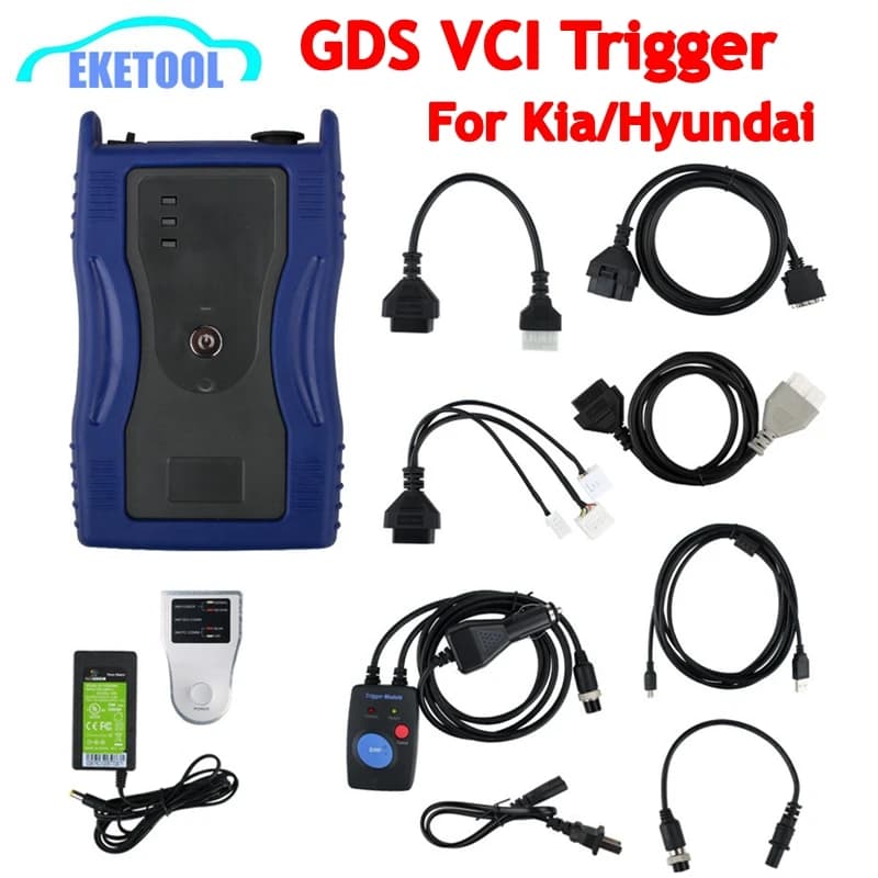 GDS VCI With Trigger Module Flight Record Function Professional Diagnostic Tool OBD2 Scanner For Kia/Hyundai