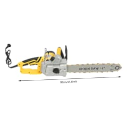 16 Inch 2000W Electric Chainsaw, 800 rpm, Automatic Fuel Injection, Adjustable Chain for Branches, Shrubs, Wood, Gardens