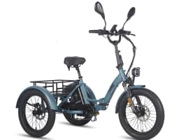 FAFREES F20 Mate Electric Tricycle 500W Brushless Motor 48V/23.45Ah Battery 20*3.0-inch Fat Tires 25km/h Max Speed 110km Max