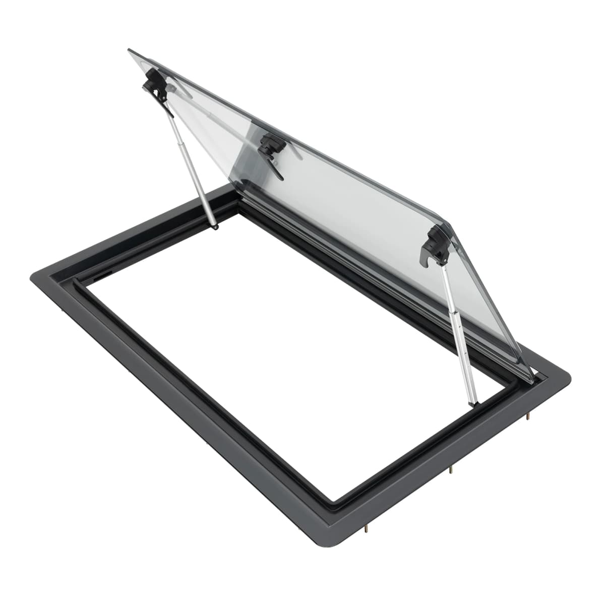Window 900 X 500 mm Caravan Window E13 Hinged Window RV External Push Window W/Integrated Roller Blind Fly Screen Side Window