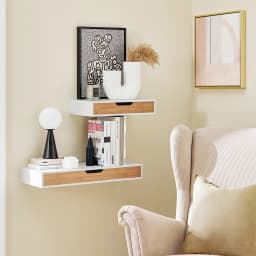 SoBuy FRG92-WN wall cabinet hanging wardrobe Wall drawer hover shelf hanger no matter