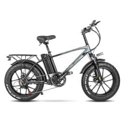 CMACEWHEEL T20 750W 20" Fat Bike 864Wh Electric Mountain Bike Cargo E-bike 48V 18Ah Battery