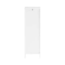 SoBuy BZR161-W laundry wardrobe with fold-out laundry bag laundry collector laundry basket laundry chest bathroom wardrobe bathroom wardrobe