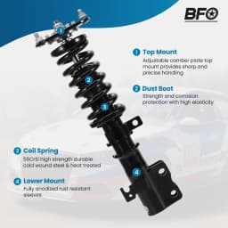Height Adjustment Coilovers For Toyota Matrix XRS E130 2003-2008