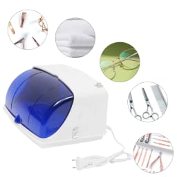 UV Sterilizer Multifunctional Cosmetic Manicure Salon Tattoo Disinfection Box 45-65℃ 200W Flip-type Lid With A Detached Plate
