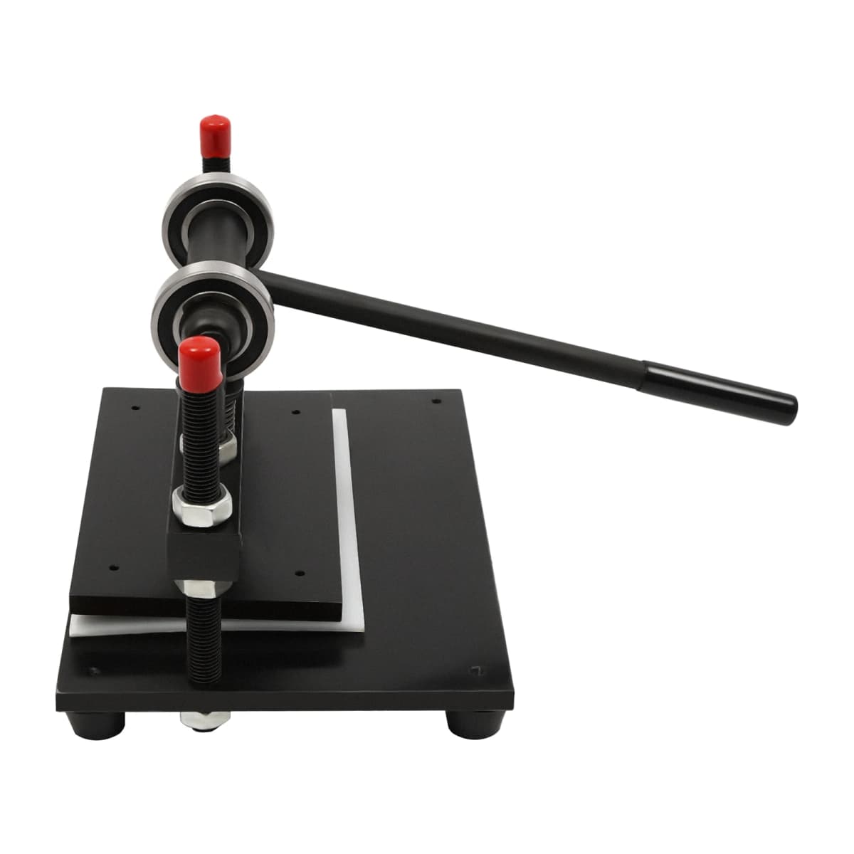 Leather Cutting Machine 2T Load Adjustable Height of Movable Plate Steel Plate Leather Cutting Machine for Fabrics, Silicone