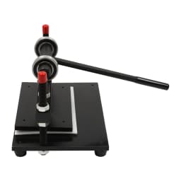 Leather Cutting Machine 2T Load Adjustable Height of Movable Plate Steel Plate Leather Cutting Machine for Fabrics, Silicone