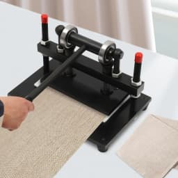 Leather Cutting Machine 2T Load Adjustable Height of Movable Plate Steel Plate Leather Cutting Machine for Fabrics, Silicone