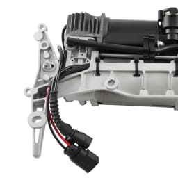 Air Suspension Compressor Pump + Bracket For VW Touareg 7L 2002-2010 7L0698853 7L8616006
