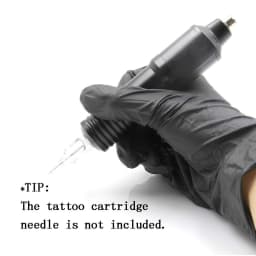 Tattoo Machine Rotary Pen, 12000RPM, Adjustable Needle Length 1-4mm, 8-10V, Tattoo Artist Complete Set, Tattoo Pen