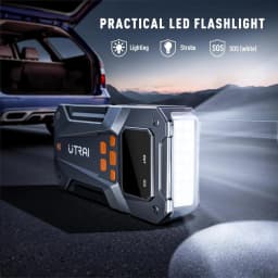 UTRAI 5000A 150PSI Jump Starter with Air Compressor for All Gas and 10.0L Diesel Engines Starting Device Car Starter 