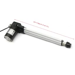 12V Linear Drive DC Linear Motor Linear Actuator 500 mm Hub Electric Motor, 600 kg Pressure, 400 kg Pull, IP44 Protection Class