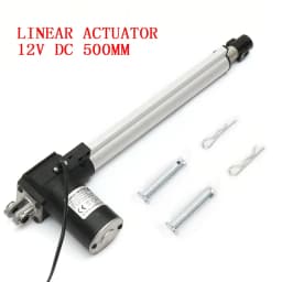 12V Linear Drive DC Linear Motor Linear Actuator 500 mm Hub Electric Motor, 600 kg Pressure, 400 kg Pull, IP44 Protection Class