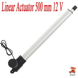 12V Linear Drive DC Linear Motor Linear Actuator 500 mm Hub Electric Motor, 600 kg Pressure, 400 kg Pull, IP44 Protection Class